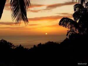 Guadeloupe Coucher de soleil