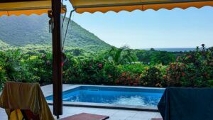 Kaz a FALVERT la vue mer