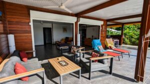 Kaz a FALVERT La terrasse